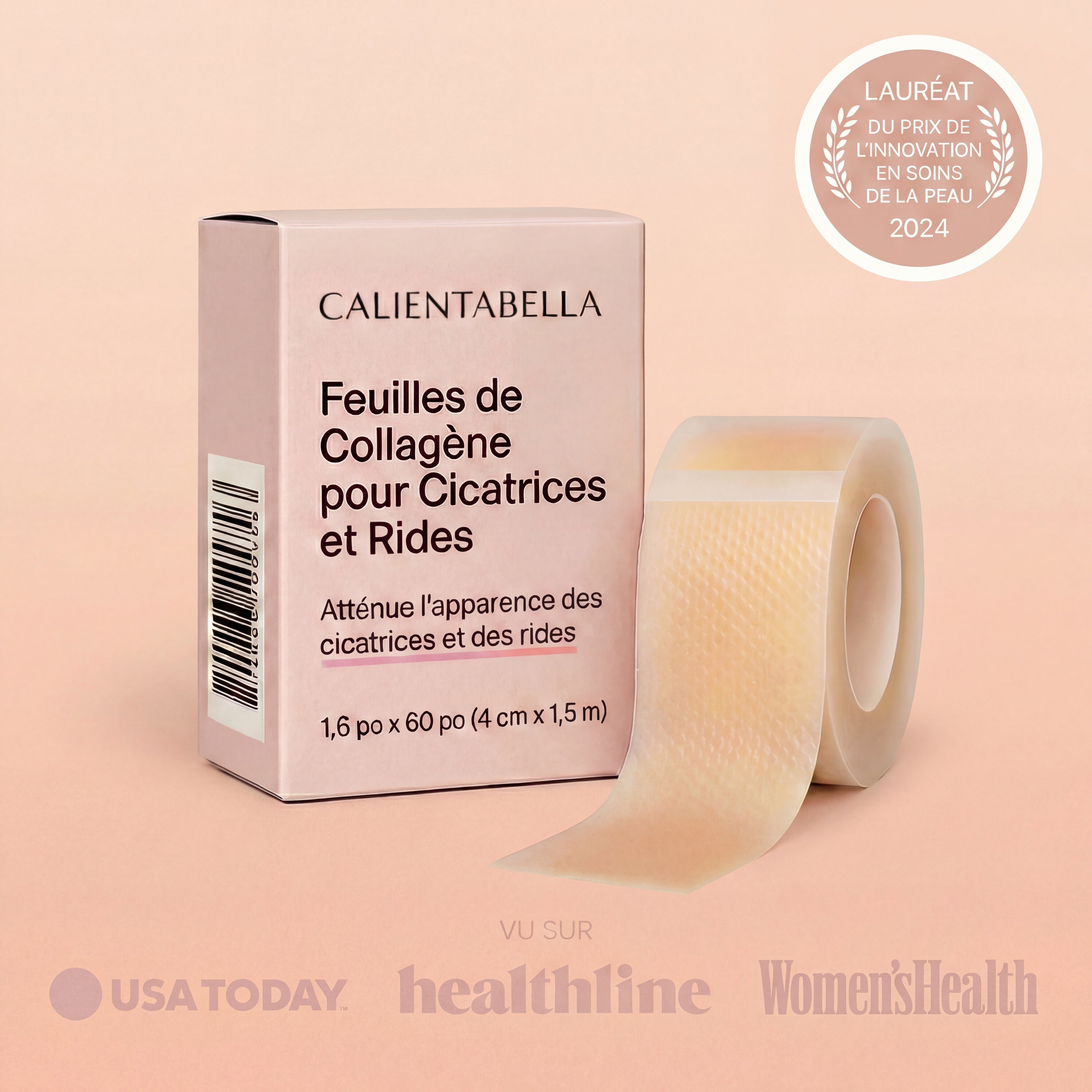 Feuilles de Collagène en Silicone - CalientaBella™️